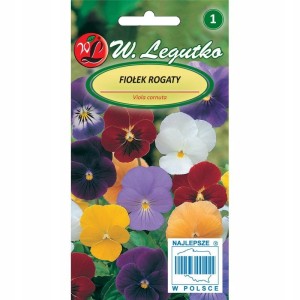 FIOŁEK ROGATY MIESZANKA KOLORÓW NASIONA 0,5g