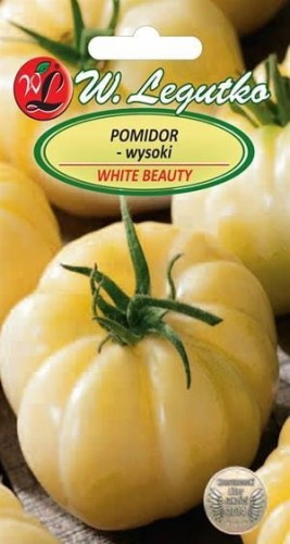 POMIDOR WHITE BEAUTY JASNOŻÓŁTE POMIDORY NASIONA