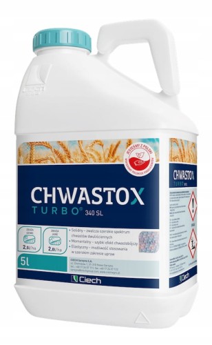 CHWASTOX TURBO 340SL SZYBKO ZWALCZAJĄCY CHWASTY 5L
