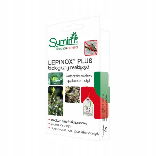 LEPINOX PLUS DO ZWALCZANIA ĆMY BUKSZPANOWEJ 15g