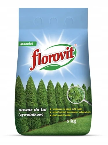 NAWÓZ DO TUI ŻYWOTNIKÓW FLOROVIT 5kg na 125 roślin
