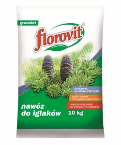 NAWÓZ DO IGLAKÓW FLOROVIT NA 670 ROŚLIN 10kg