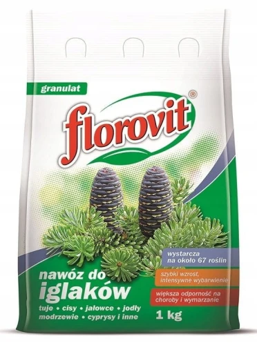 NAWÓZ DO IGLAKÓW FLOROVIT NA 67 ROŚLIN 1kg