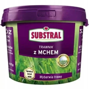 NAWÓZ PRZECIW MCHU W TRAWIE SUBSTRAL 10kg NA 250m²