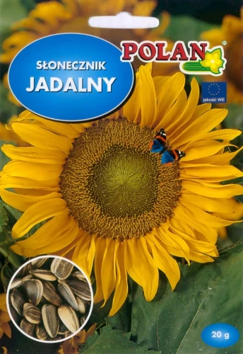 SŁONECZNIK JADALNY NASIONA POLAN 20g