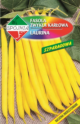FASOLA ZWYKŁA KARŁOWA ŻÓŁTA LAURINA NASIONA 50g