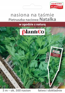 PIETRUSZKA LIŚCIOWA NATALKA NASIONA NA TAŚMIE