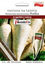 PIETRUSZKA KORZENIOWA KAŚKA NASIONA NA TAŚMIE