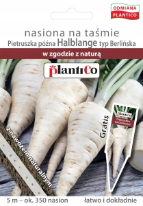 PIETRUSZKA KORZENIOWA HALBLANGE NASIONA TAŚMIE