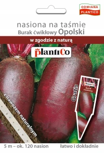 BURAK ĆWIKŁOWY OPOLSKI NASIONA NA TAŚMIE + NAWÓZ