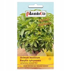 BAZYLIA CYTRYNOWA WONNA NASIONA PLANTICO 500mg