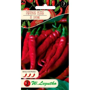 PAPRYKA OSTRA CZERWONA DE CAYENNE NASIONA 0,15g