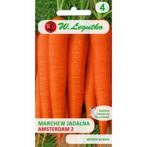 MARCHEW JADALNA WCZESNA AMSTERDAM 2 NASIONA 6g