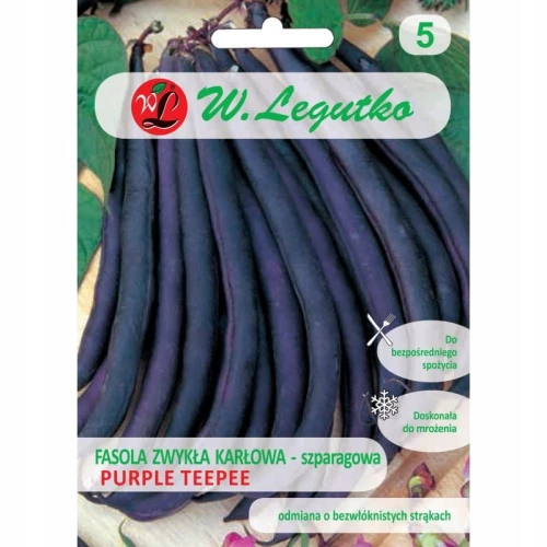 FASOLA SZPARAGOWA PURPLE TEEPEE FIOLETOWA 40g
