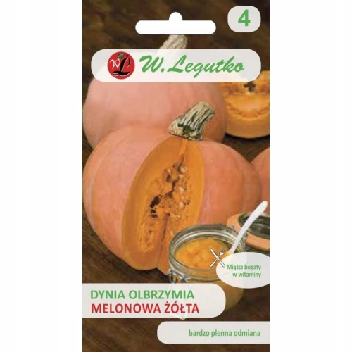 DYNIA OLBRZYMIA MELONOWA ŻÓŁTA NASIONA 3g