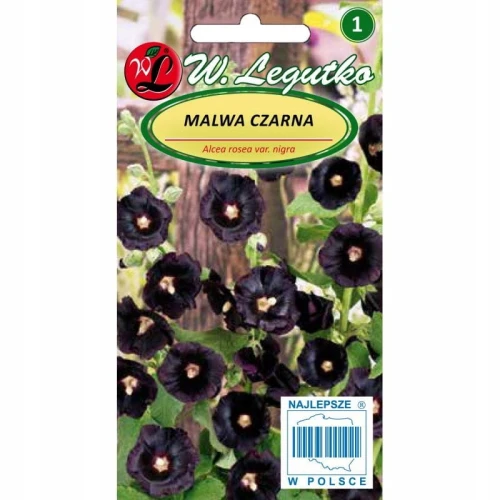 MALWA CZARNA NASIONA KWIATÓW 0,5g