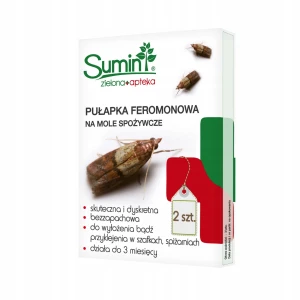 PUŁAPKA FEROMONOWA NA MOLE SPOŻYWCZE SUMIN 2szt.
