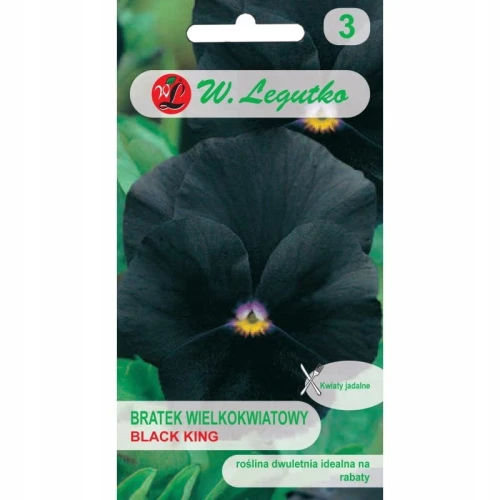 BRATEK OGRODOWY WIELOKWIATOWY KING CZARNY 0,4g