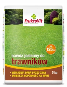 NAWÓZ JESIENNY DO TRAW FRUKTOVIT 5 KG NA 125 m²