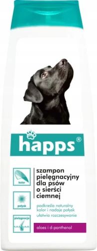 SZAMPON DLA PSÓW O SIERŚCI CIEMNEJ HAPPS 200ml