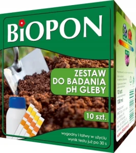 ZESTAW DO BADANIA PH GLEBY BIOPON