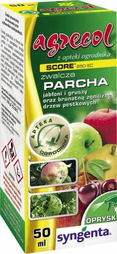 SCORE 250 EC ZWALCZA PARCHA ORAZ ZGNILIZNĘ 50ml