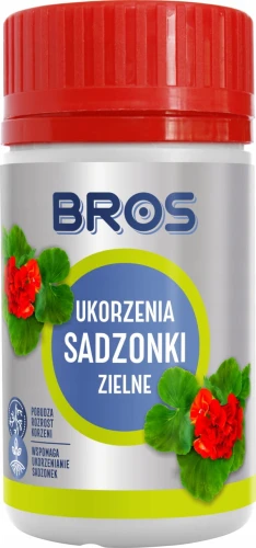 UKORZENIACZ SADZONKI ZIELNE 50G + RĘKAWICE BROS