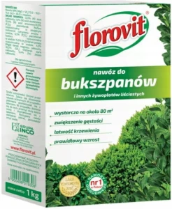 NAWÓZ DO BUKSZPANU FLOROVIT 1KG NA 80 M2
