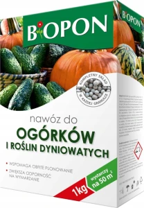 NAWÓZ DO OGÓRKÓW I ROŚLIN DYNIOWATYCH 1KG BIOPON