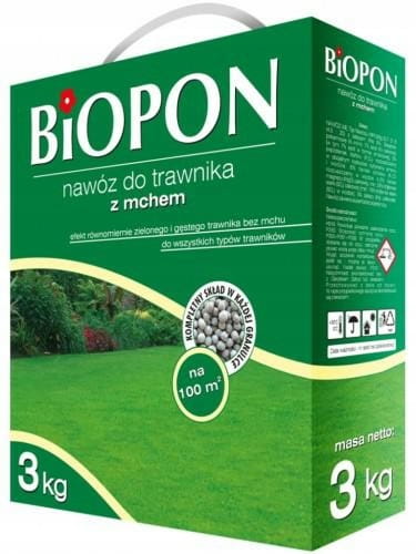 NAWÓZ DO TRAWNIKÓW Z MCHEM BIOPON 3KG