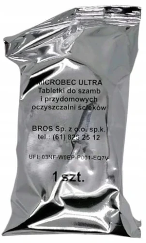 MICROBEC ULTRA - TABLETKA DO BIODEGRADACJI SZAMBA