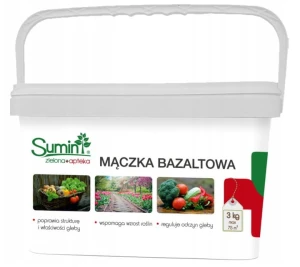 MĄCZKA BAZALTOWA NAWÓZ ORGANICZNY NATURALNY 3 kg