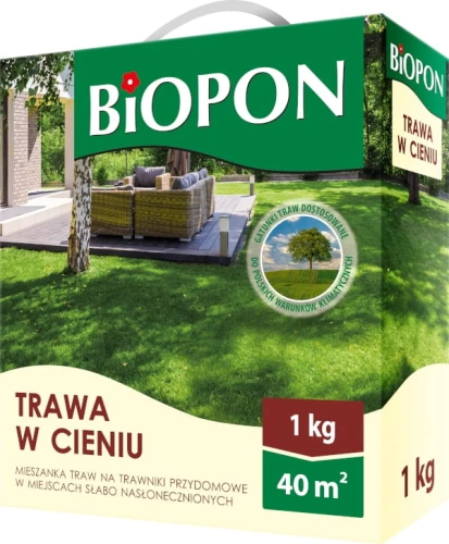 TRAWA DO MIEJSC ZACIENIONYCH NASIONA BIOPON 1kg