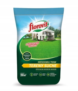 TRAWA TERENY SUCHE NASIONA FLOROVIT 5kg na 200 m²