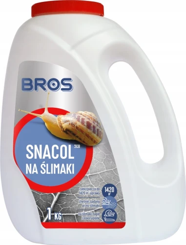 SNACOL 3GB ŚRODEK ZWALCZAJĄCY ŚLIMAKI BROS 1KG