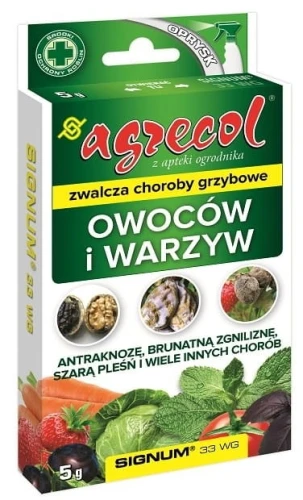 SIGNUM 33 WG ZWALCZA CHOROBY OWOCÓW I WARZYW 5 g