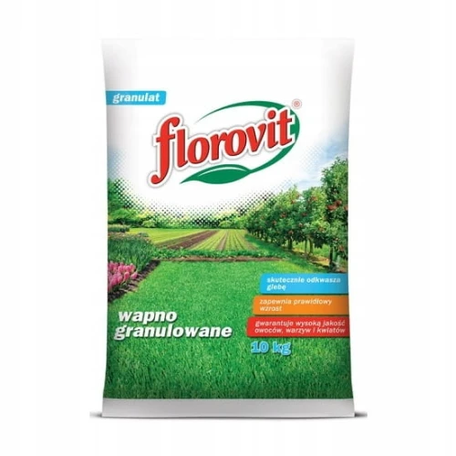WAPNO NAWOZOWE GRANULOWANE 10KG FLOROVIT