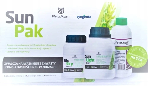 SUNPAK na 5ha OPRYSK NA CHWASTY WIOSNĄ