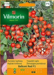 POMIDOR BALKONI RED DO POJEMNIKÓW NASIONA VILMORIN