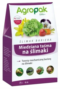 ŚLIMAK BARIERA TAŚMA MIEDZIANA EKO OCHRONA 4m