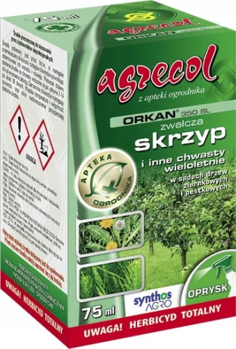 ORKAN 350SL OPRYSK ZWALCZA WSZYSTKIE CHWASTY 75ml