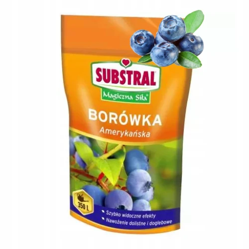 NAWÓZ ROZPUSZCZALNY DO BORÓWEK MAGICZNA SIŁA 350g