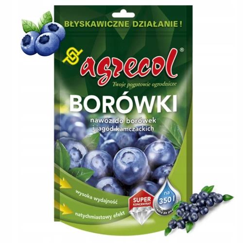 NAWÓZ ZAKWASZAJĄCY DO BORÓWEK I JAGÓD AGRECOL 350G