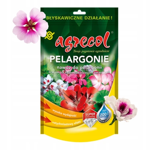 NAWÓZ KRYSTALICZNY DO PELARGONII AGRECOL 200g