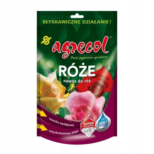 NAWÓZ DO RÓŻ KONCENTRAT DO ROZCIEŃCZANIA AGRECOL 300G NA 300L WODY