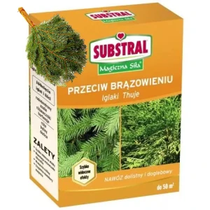 NAWÓZ MAGICZNA SIŁA PRZECIW BRĄZOWIENIU 1kg - 50m²