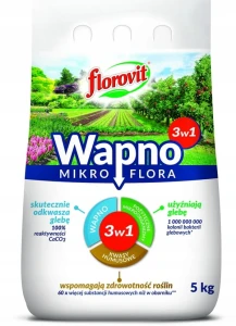 WAPNO GRANULOWANE MIKROFLORA NAWÓZ ODKWASZA 5KG