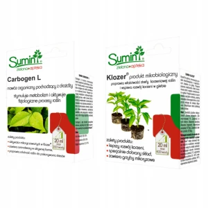KLOZER & CARBOGEN L SUMIN EKOLOGICZNY DWUPAK NA SZKODNIKI W UPRAWACH 2x20ml