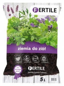 ZIEMIA PODŁOŻE DO WYSIEWU ZIÓŁ FERTILE 5L