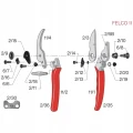 FELCO 11 BARDZO WYDAJNY SEKATOR PREMIUM SZWAJCARSKI PRECYZYJNY I OSTRY 21cm 5409
